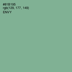 #81B195 - Envy Color Image