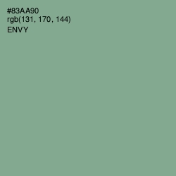 #83AA90 - Envy Color Image