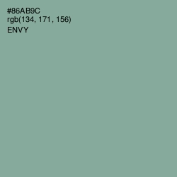 #86AB9C - Envy Color Image