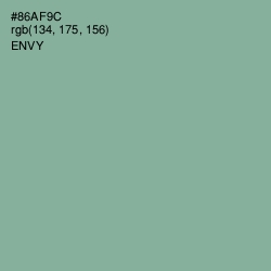 #86AF9C - Envy Color Image