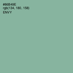 #86B49E - Envy Color Image