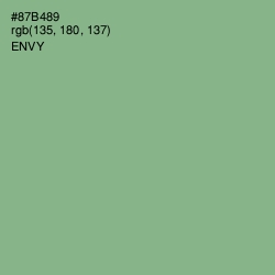 #87B489 - Envy Color Image