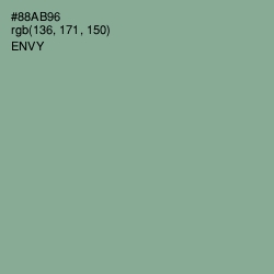 #88AB96 - Envy Color Image