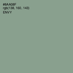 #8AA08F - Envy Color Image