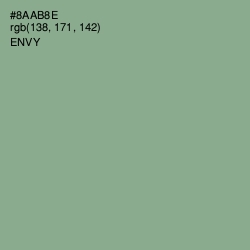 #8AAB8E - Envy Color Image