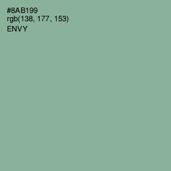 #8AB199 - Envy Color Image