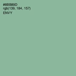 #8BB89D - Envy Color Image