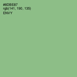#8DBE87 - Envy Color Image