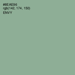 #8EAE96 - Envy Color Image