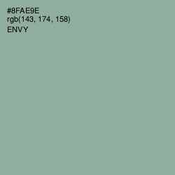 #8FAE9E - Envy Color Image