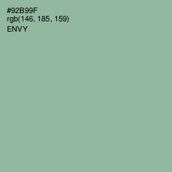 #92B99F - Envy Color Image