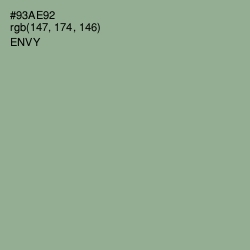 #93AE92 - Envy Color Image