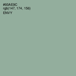 #93AE9C - Envy Color Image