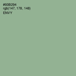 #93B294 - Envy Color Image