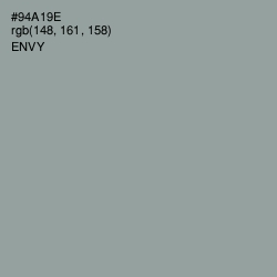 #94A19E - Envy Color Image