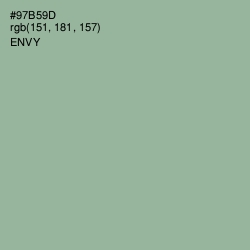 #97B59D - Envy Color Image