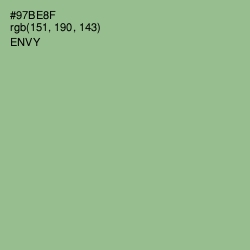 #97BE8F - Envy Color Image