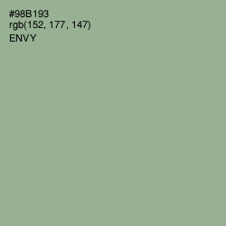 #98B193 - Envy Color Image