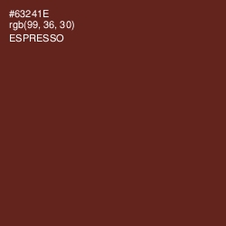#63241E - Espresso Color Image