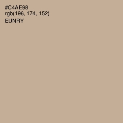#C4AE98 - Eunry Color Image