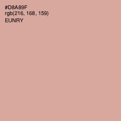 #D8A89F - Eunry Color Image