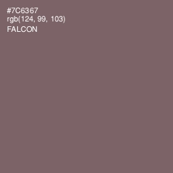 #7C6367 - Falcon Color Image