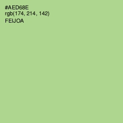 #AED68E - Feijoa Color Image