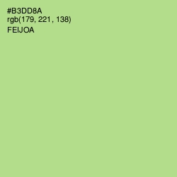 #B3DD8A - Feijoa Color Image