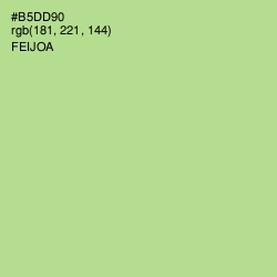 #B5DD90 - Feijoa Color Image