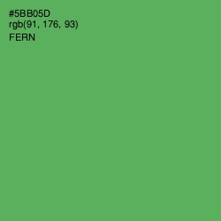 #5BB05D - Fern Color Image