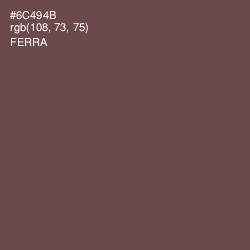 #6C494B - Ferra Color Image
