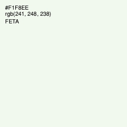 #F1F8EE - Feta Color Image