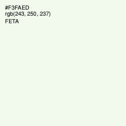 #F3FAED - Feta Color Image