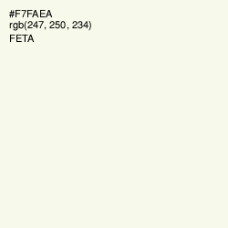 #F7FAEA - Feta Color Image