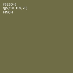 #6E6D46 - Finch Color Image