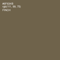 #6F634B - Finch Color Image