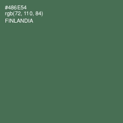 #486E54 - Finlandia Color Image