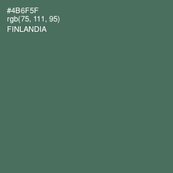 #4B6F5F - Finlandia Color Image