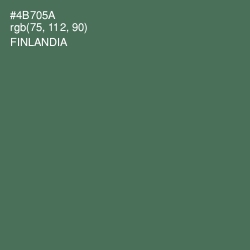 #4B705A - Finlandia Color Image