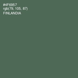 #4F6957 - Finlandia Color Image