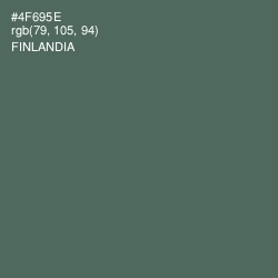 #4F695E - Finlandia Color Image