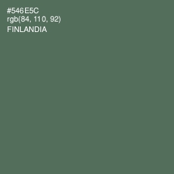 #546E5C - Finlandia Color Image