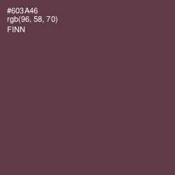 #603A46 - Finn Color Image