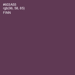 #603A55 - Finn Color Image