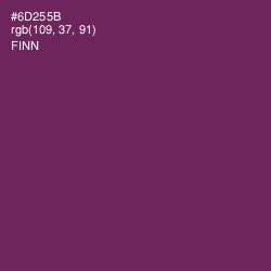 #6D255B - Finn Color Image