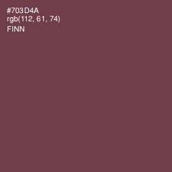 #703D4A - Finn Color Image