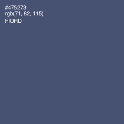 #475273 - Fiord Color Image