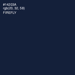 #14203A - Firefly Color Image