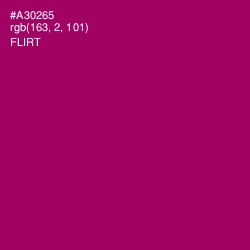 #A30265 - Flirt Color Image