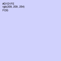 #D1D1FE - Fog Color Image